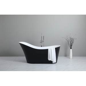 Bevel Free Standing Bathtub 1700